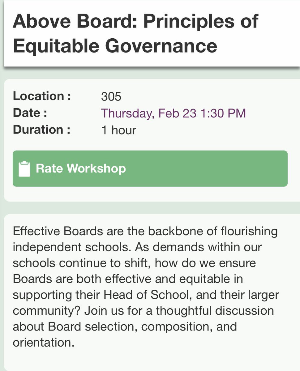 Happy to have been on the #AspiringHeads journey for the past year with this group. #2223Cohort We presented principles of equitable board governance at #NAIS2AC23 #NAIS Big thanks to our mentor, the program, and <a href="/PacRidgeSchool/">Pacific Ridge School</a> for supporting me along the way.