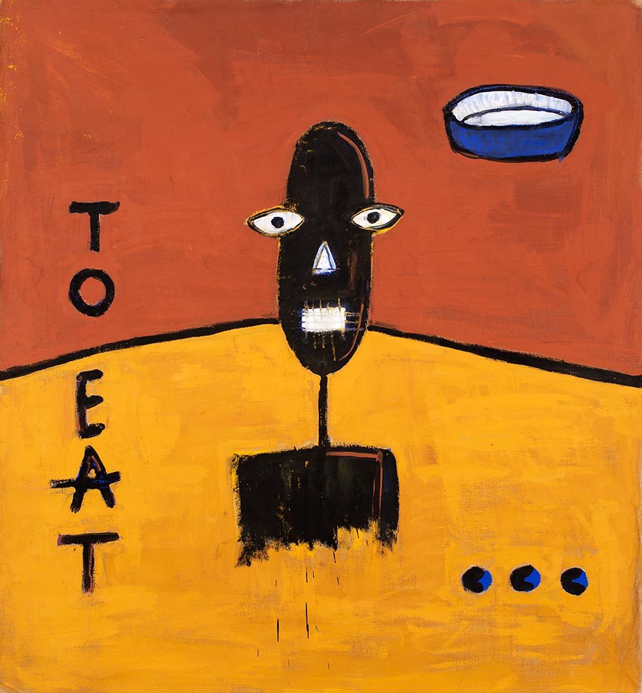 Tbo_66's tweet photo. Eat - 1989 Paris
#Acrylique sur toile 144 x 133 cm
Thibaud Grand © Adagp, Paris 2023
#eat #acrylicpainting #Africa #policy #Politique #faim #afrique #art #kunst #arte #reality #thibaudgrand #radical #contemporaryart #artcollector #zeitgenössischekunst #artcurator #Afrique https://t.co/4seT4bRvnB
