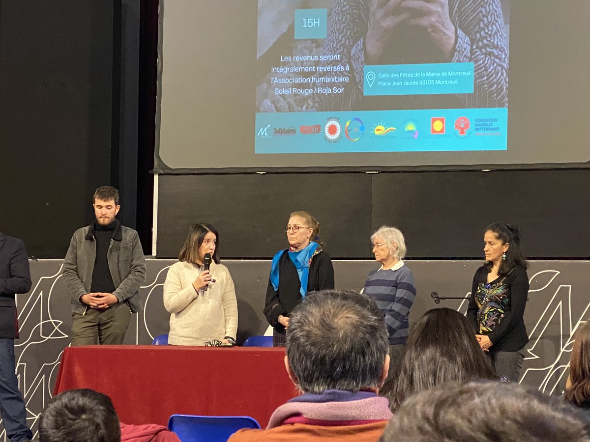 Le_CDKF's tweet photo. Journée de solidarité avec les victimes du séisme au Kurdistan du nord et au Rojava à @montreuil https://t.co/b7SGs3Qt6M