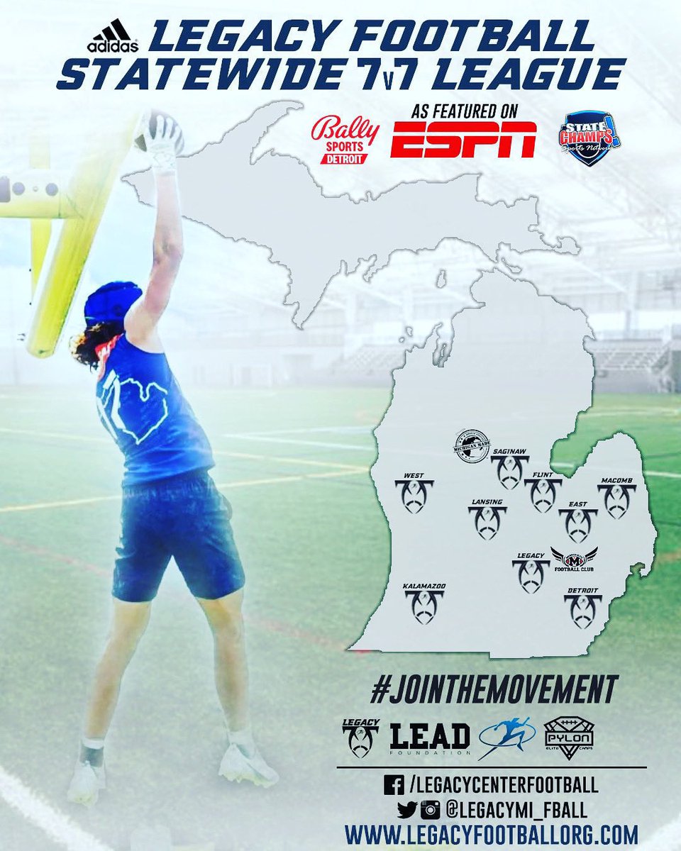 💥GAMEDAY!!💥

Welcome to Championship Weekend! Hats off to all our teams for an amazing regular season, but today it’s time to R1SE up and leave your LEGACY! Action starts at 1:30pm with Division 1 State Championship!
🏆WHO WILL BE CROWNED CHAMPION ?🏆
#Legacy #jointhemovement