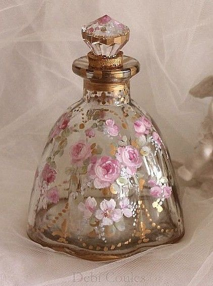 Antique perfume bottles