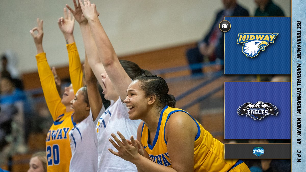 GoMidwayEagles's tweet photo. 🚨 RSC TOURNAMENT SEMIFINALS 🚨

@MidwayWbb 🆚 Alice Lloyd
📍: Marshall Gymnasium (Midway, Ky.)
⏰: 3 p.m. ET

📈: https://t.co/0B7D2kJU9v
📺: https://t.co/Xb2neyXBzH https://t.co/AunaBfJsoa