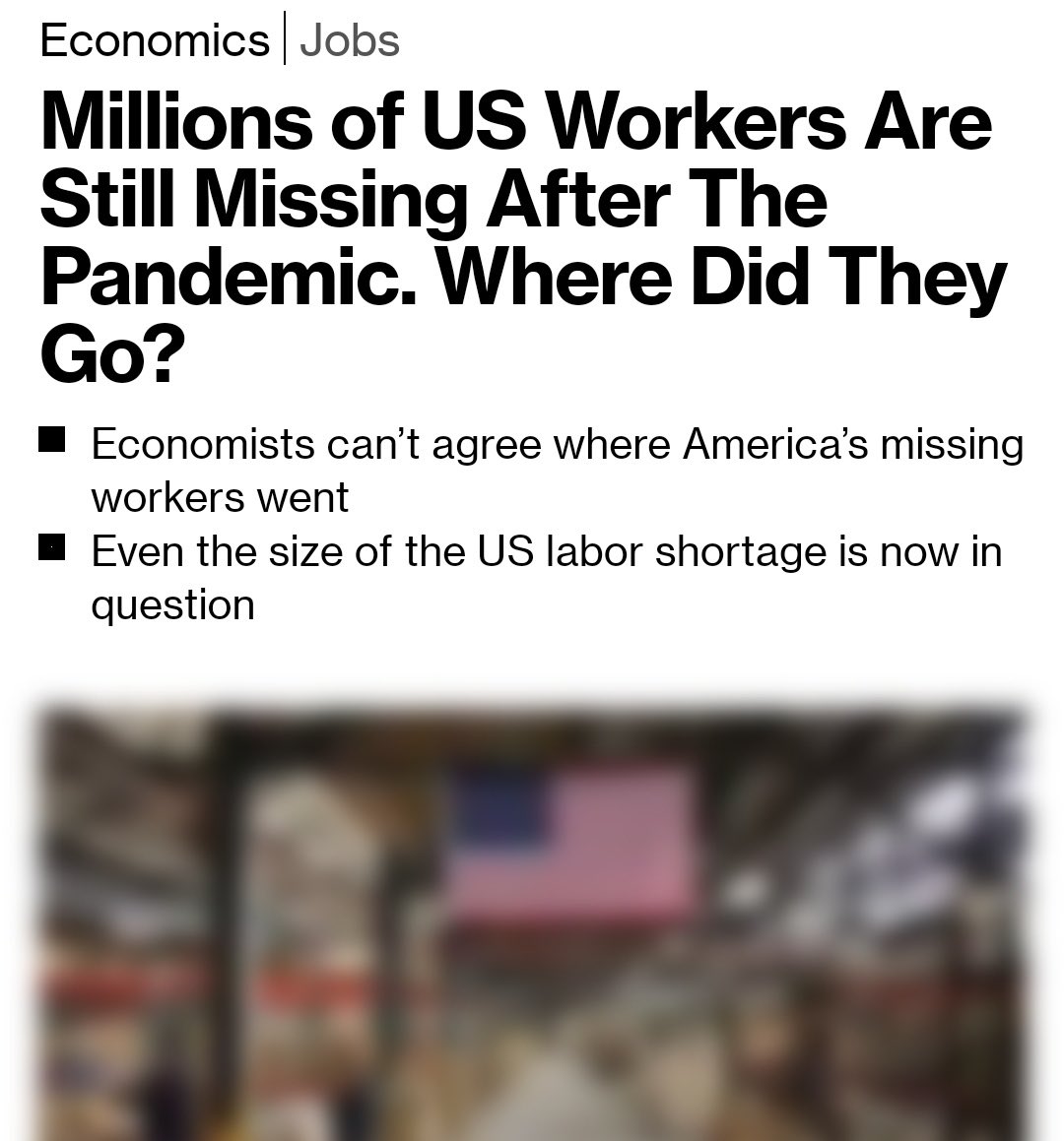pot8um's tweet photo. …s i g h

They’re either unable to work due to long covid— which accounts for nearly 25 million people in the US— or they’re, ya know… dead?

Additionally, “after the pandemic” hasn’t happened yet.

“Forget the thousands still dying per week, what about The Economy?!” https://t.co/fO9sMJIGwt
