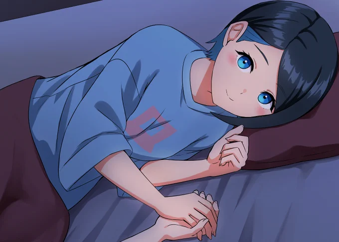 添い寝してくれるニカ姉実は入学したては不安だったチュチュに添い寝してあげたりしてたらいいな…と思い描きました。 