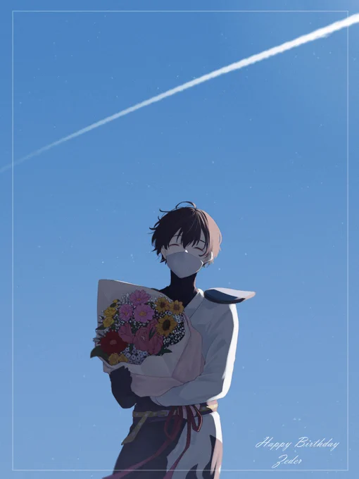 誕生日絵は「これからも幸せそうに笑っていてくれ」という感情で描いてる 