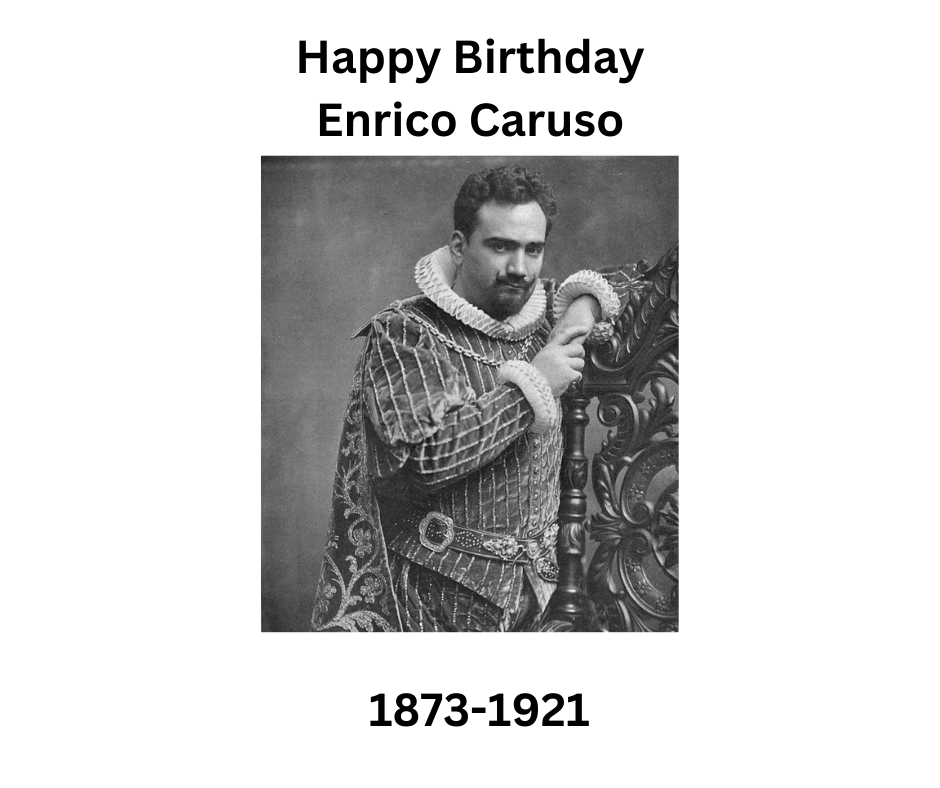 Happy birthday to the famous Italian opera singer Enrico Caruso!
#singers #classicalmusic #classicalmusicians #tenor #tenors #singing #musiceducation #opera #operasingers #musicians #famousmusicians