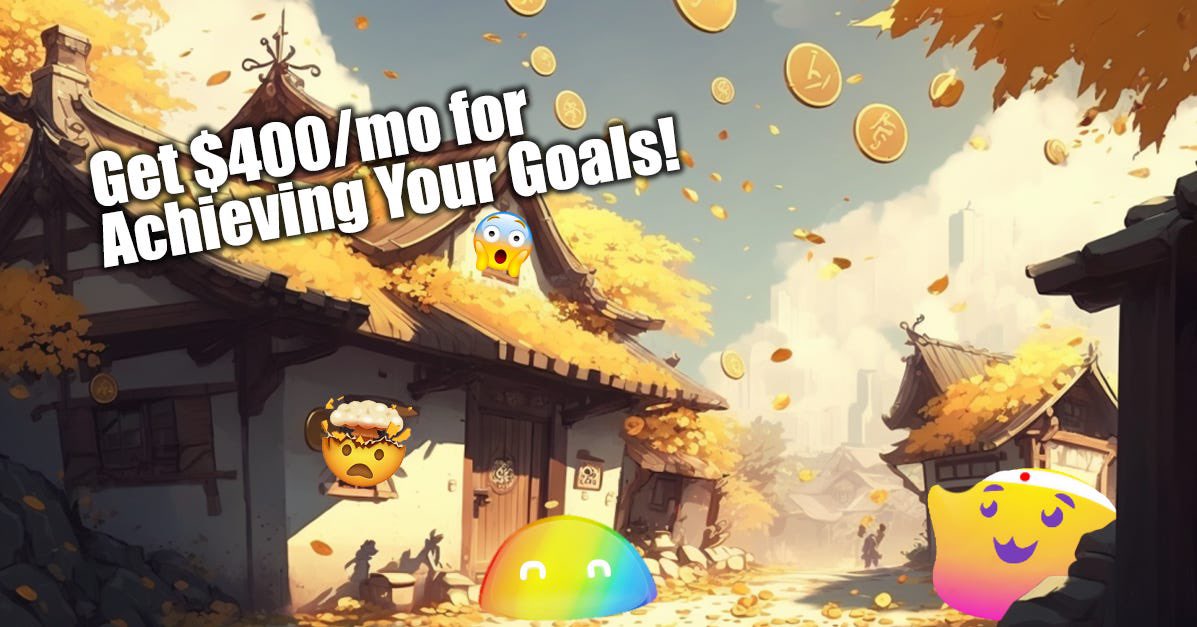 MetaMediaDAO's tweet photo. Only a day left to get $400/mo for achieving your goals😱

@bondwithmochi &amp; @optimismFND are teaming up to give you up to $20/day per community for achieving your goals. Yep - for literally whatever goals you may want to achieve!

Read all about it here👇🏽
https://t.co/zJQlDMvD8S https://t.co/u6Agz1bjRl