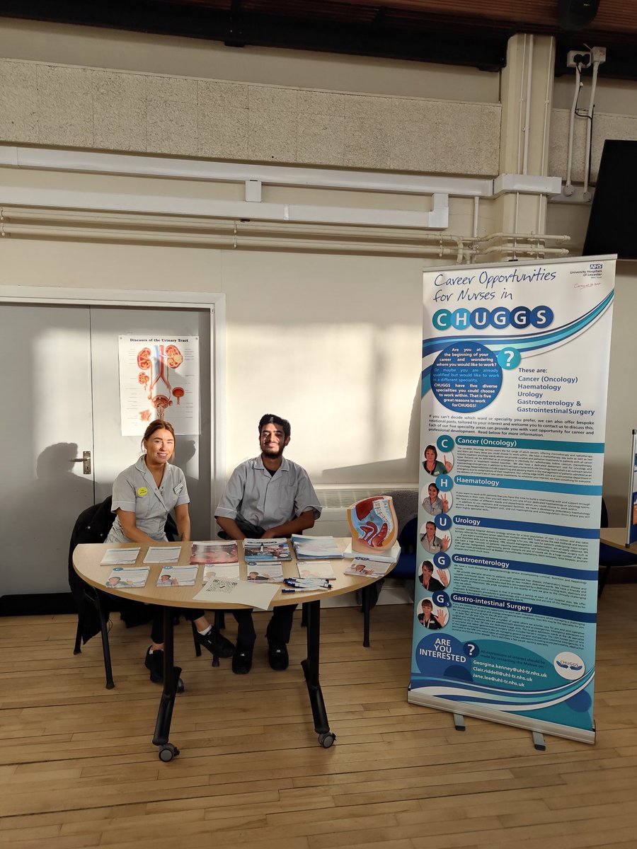Charlotte, Yash and Sue representing CHUGGS at the HCA recruitment open day. Lots of interest and some great potential. We had lots of meaningful conversations.
#CHUGGSrocks #recruitment
<a href="/Sh4zz4H/">Sharon 💙 Harding 🌞🌈</a> <a href="/CHUGGScmg/">CHUGGS</a> <a href="/Glynweb/">Glynis Dublin</a>