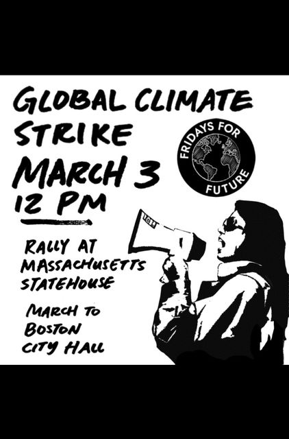 Along with XR Youth, 350 and several other organizations, Fridays for Future Boston is holding a rally and a march on Global Climate Strike Day. xrboston.org/.../solidarity…