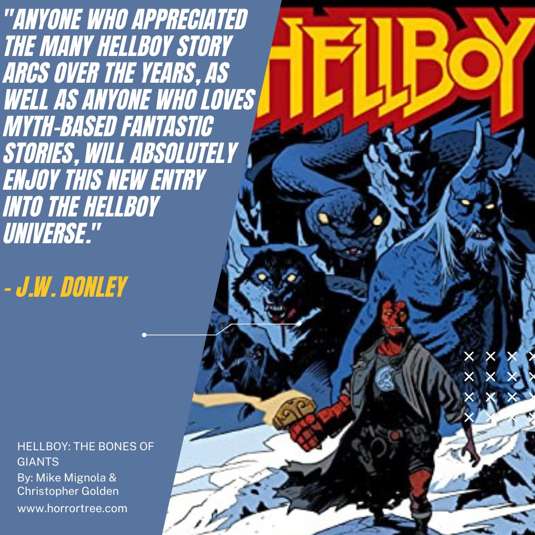 J.W. Donley ( @jwdonley ) Is Loving #Hellboy: The Bones of Giants by Mike Mignola & Christopher Golden in His Latest #BookReview
horrortree.com/epeolatry-book…
#AmReading #AmWriting #WritersLife #bookworm #IndieWriter #IndieAuthors #horror #Book #Books