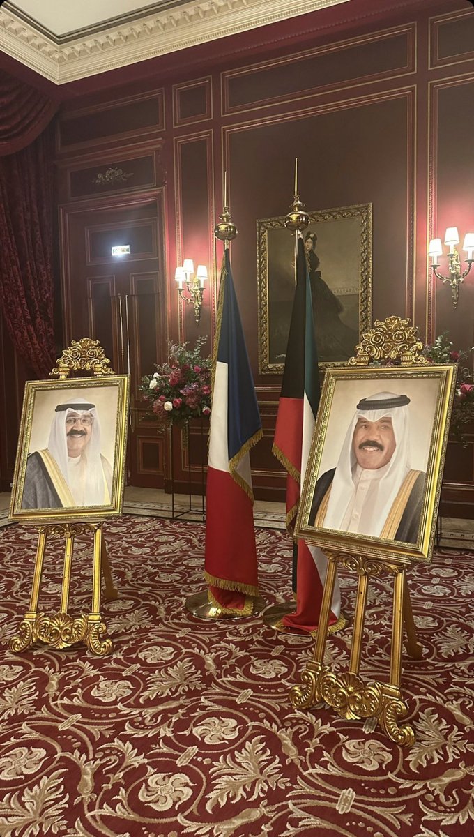 KuwaitUNESCO's tweet photo. أقامت سفارة دولة الكويت في باريس حفل استقبال بمناسبة اليوم الوطني الـ 62. 

#العيد_الوطني_الكويتي https://t.co/XU7kDP5uZV