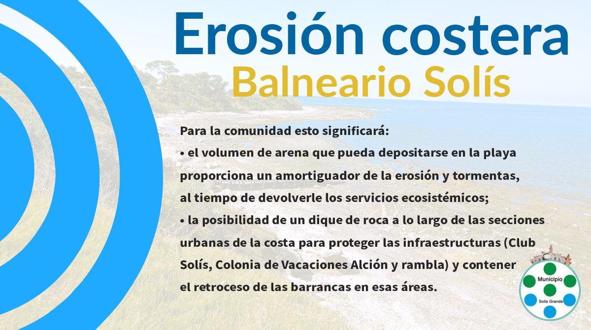 ⛱️ Con ese propósito se mantienen reuniones con técnicos de <a href="/MaldonadoUY/">Rotten Raccoons</a>, <a href="/MAmbienteuy/">Ministerio de Ambiente</a>, y actores privados para así adoptar los procesos físicos y ecológicos naturales que ayuden a proteger la biodiversidad, las infraestructuras y devolver la funcionalidad de la playa. 3/3