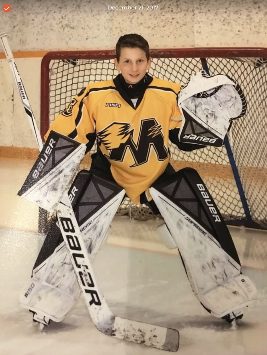 SabresBoys's tweet photo. Did you know? Our net minders have been goalie partners multiple times over the years! Their contributions to our team this season are really immeasurable. https://t.co/dT62OBrQ8X