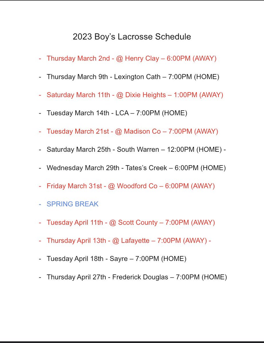 Dunbar Lacrosse tweet media