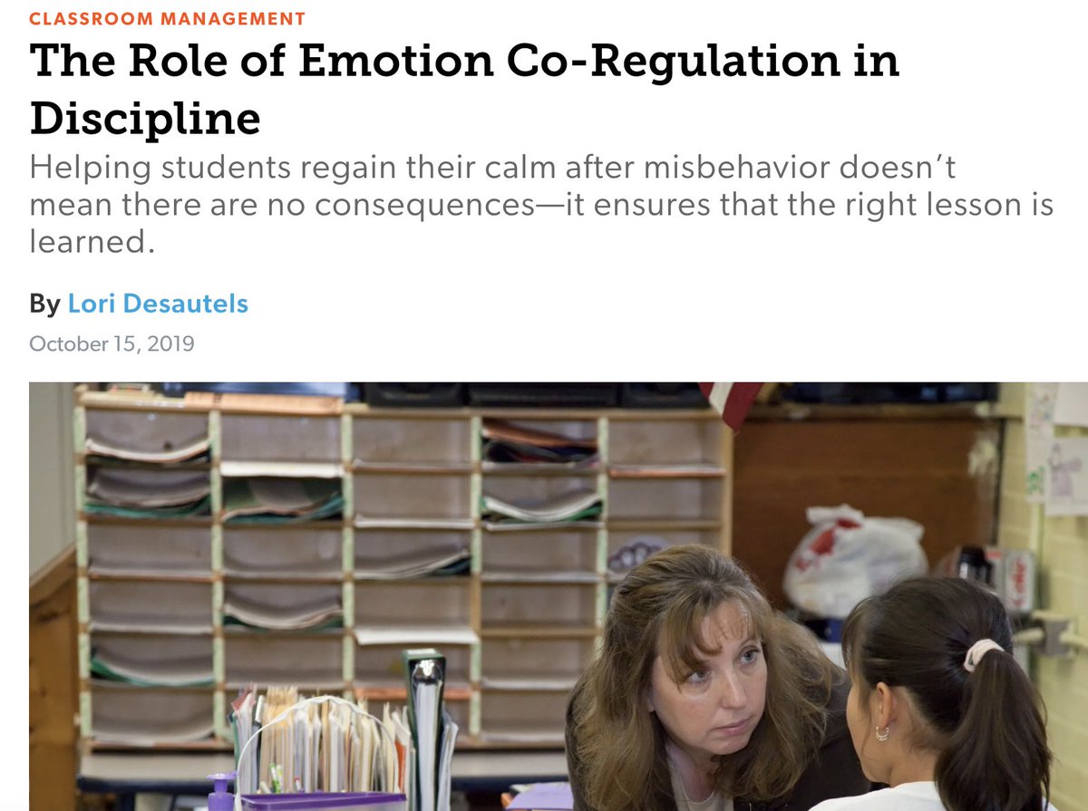 fryed's tweet photo. "We need to understand that traditional discipline works best with the children who need it the least, and works least with the children who need it the most."
https://t.co/FN5UKBmUjG
@edutopia #repeal43 @desautels_phd
#calltoaction6 #edchat #edcan https://t.co/QLAmh4M3ld