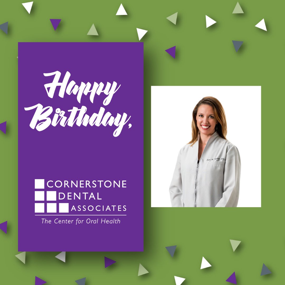 Cornerstone_DDS's tweet photo. Everyone wish Dr. Karner a very Happy Birthday! Thank you for all you do for Cornerstone, Dr. Karner - we hope you have the most perfect day!  🎉 https://t.co/JhNScVBAWZ