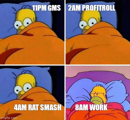 PaaRaymund's tweet image. My sleep and work schedule @thebakerygg. We know how to prioritize things. $butter