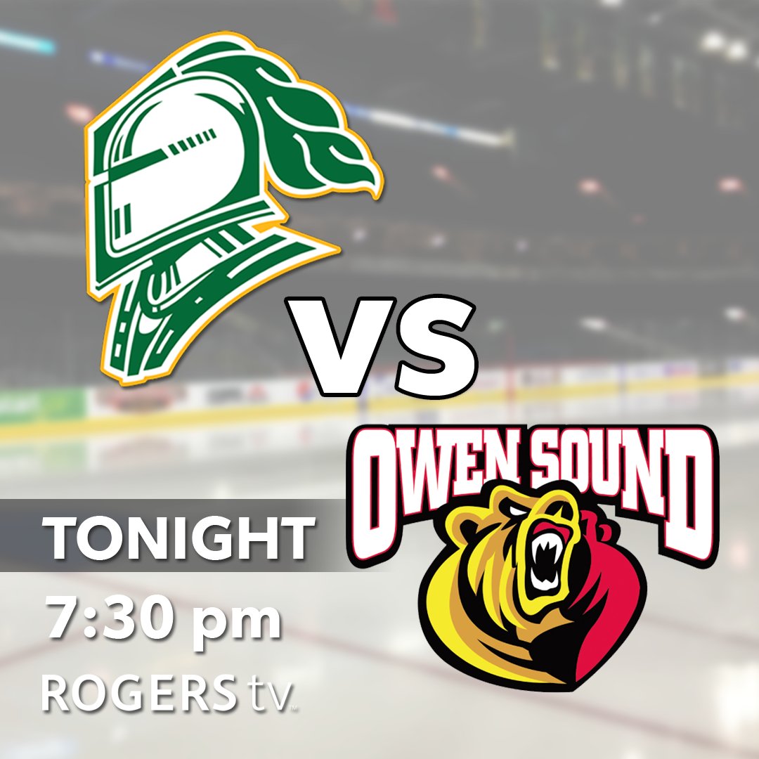 RTVStrathroy's tweet image. It's GAME DAY!
The @LondonKnights travel to the Harry Lumley Bayshore Community Centre in Owen Sound to take on @AttackOHL. Watch great OHL action tonight on #Rogerstv Cable 13 at 7:30pm!

#strathroycaradoc #goknightsgo
