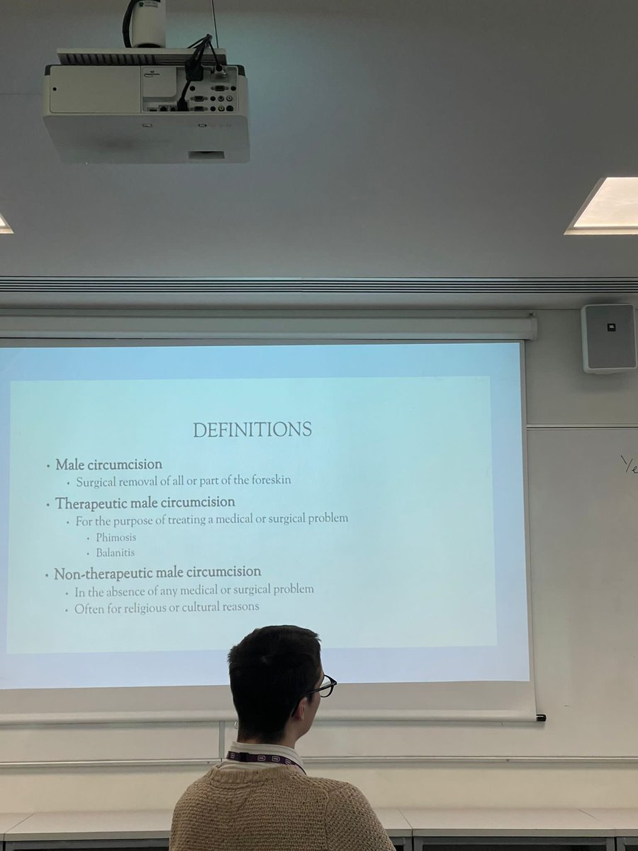 IMEstudents's tweet photo. Workshop 2B 
Insightful workshop by Nia Chittenden on Is make circumcision ethically defensible ? 
#imestudents #ethics #healthcare https://t.co/Ief9Vi9WiQ