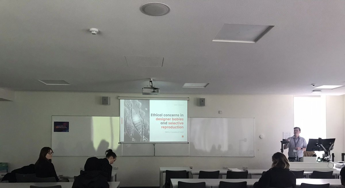 IMEstudents's tweet photo. Workshop 2C 
Such an interesting discussion on Ethical Concerns in Designer Babies and Selective Reproduction run by Harry Chapman! 
#imestudents #ethics #healthcare https://t.co/Zzeu3UiYhz