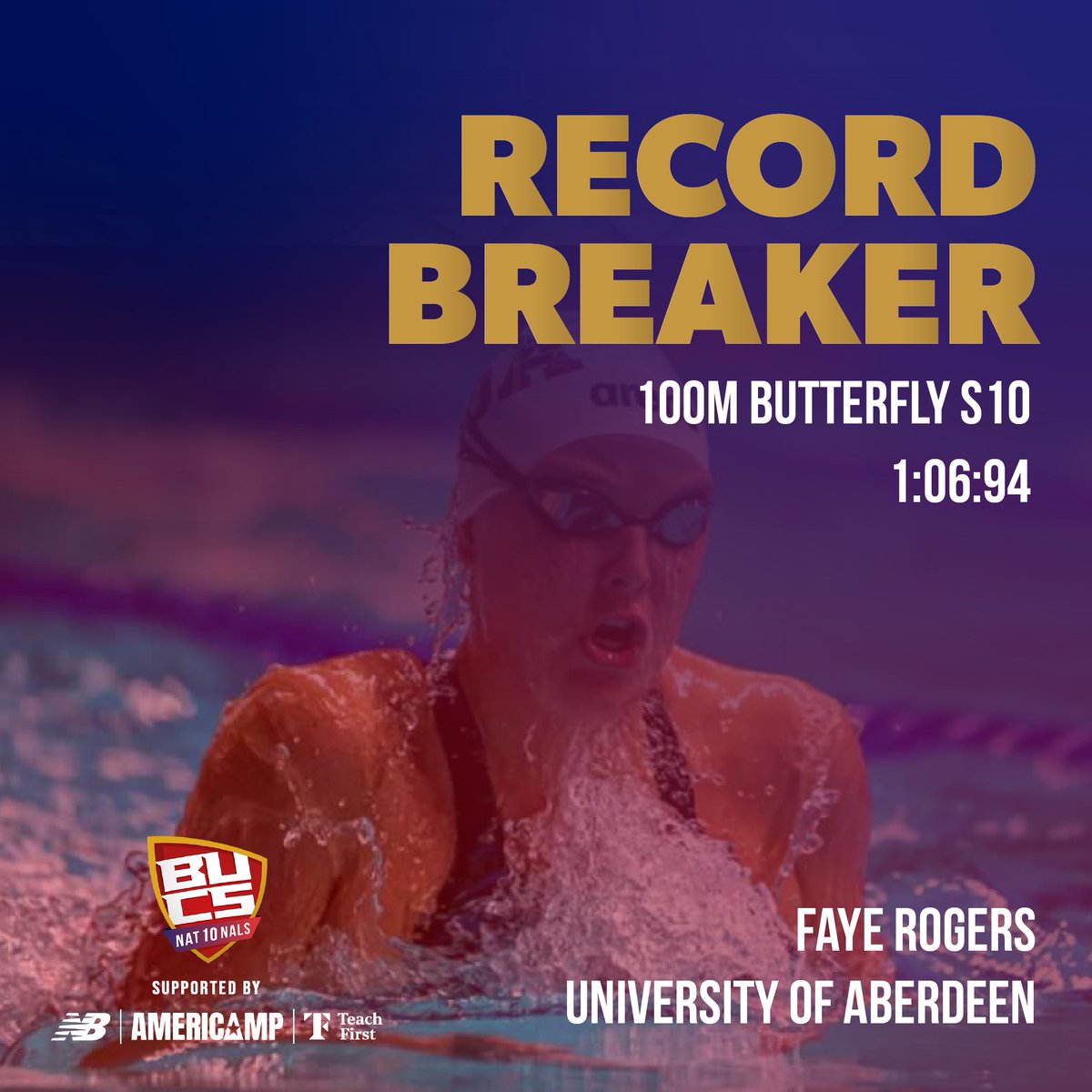 🚨NEW RECORDS🚨 This powerful duo have once again broken previous BUCS records in the Long Course Swimming Championships 🏊‍♂️ #BUCSNat10nals