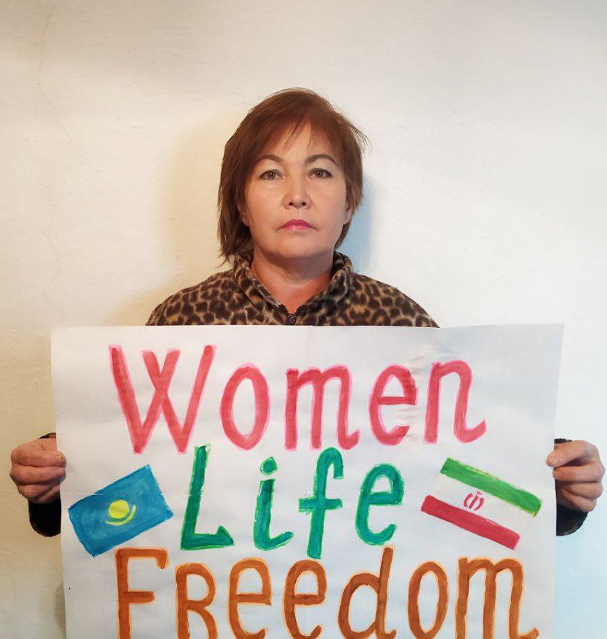 AiaKaz's tweet photo. I, the human rights activist of @Elimay_kz movement, was sentenced to three years of restriction of freedom on politically motivated case #art405 & there are a lot of such cases against dissenters. Those convicted are condemned to economic death for criticizing the regime, @hrw https://t.co/xpG6mabypQ