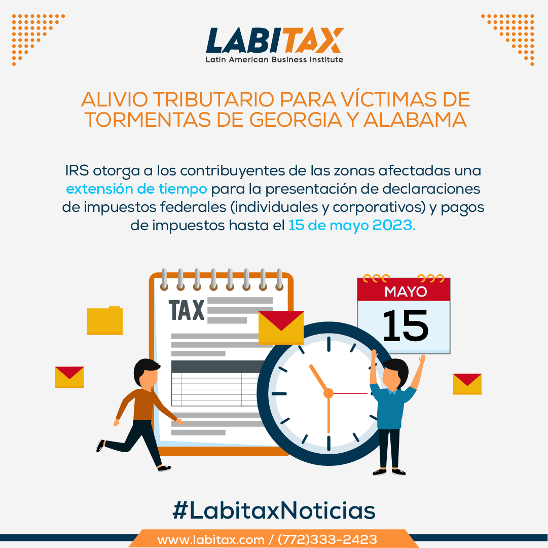 labitax's tweet photo. 📌𝗔𝗹𝗶𝘃𝗶𝗼 𝗧𝗿𝗶𝗯𝘂𝘁𝗮𝗿𝗶𝗼 𝗽𝗮𝗿𝗮 𝘃𝗶́𝗰𝘁𝗶𝗺𝗮𝘀 𝗱𝗲 𝘁𝗼𝗿𝗺𝗲𝗻𝘁𝗮𝘀 𝗱𝗲 𝗚𝗲𝗼𝗿𝗴𝗶𝗮 𝘆 𝗔𝗹𝗮𝗯𝗮𝗺𝗮
#LABITAX #LabitaxNoticias #Georgia #Alabama #AlivioTributario #Impuestos #Taxes #PreparadordeImpuestos
Fuente: https://t.co/FiiAyo0kPu https://t.co/BgSUddmqcX