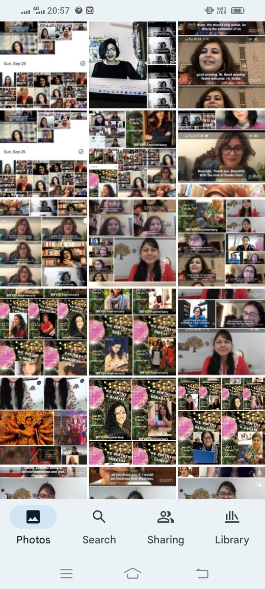 WE had twelve online readings &amp; celebrations at our sixth WE anniversary (Sept-Oct, 2022).

Gorgeous thanks to all...