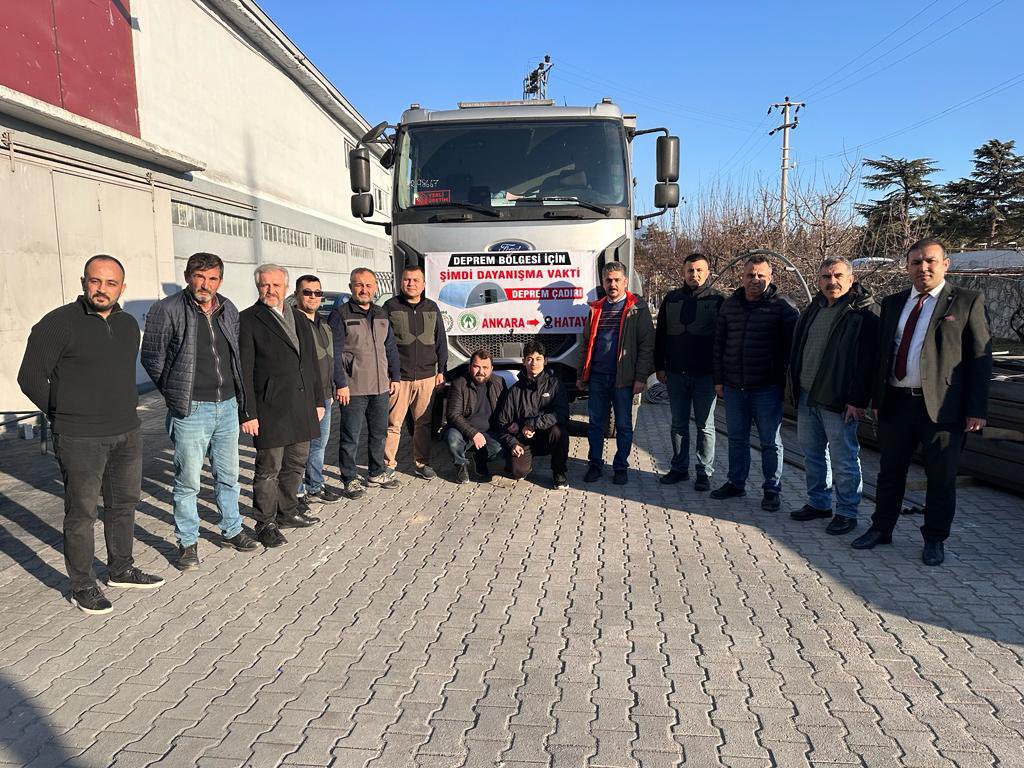 TmmobOrmuh's tweet photo. Yaraları saracak, zor günleri hep birlikte aşacağız!

İmalatını yaptırdığımız ve @ihhinsaniyardim koordinasyonuyla Hatay Serinyol’a konuşlandırdığımız çadırlarımız, depremden etkilenen kardeşlerimizi misafir etmeye başladı.

#BirlikteDahaGüçlüyüz https://t.co/fMVFi8Vwtf