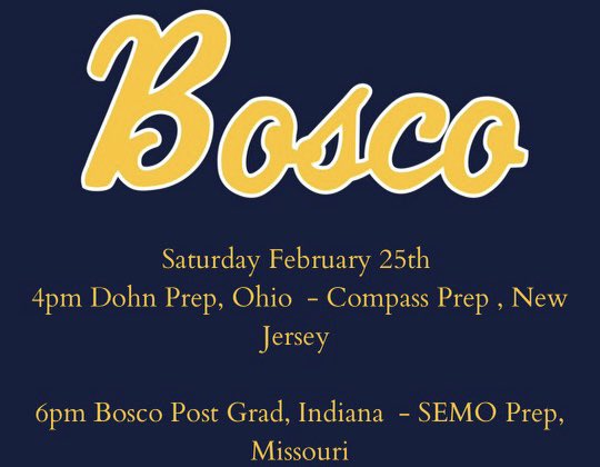 Bosco Institute tweet media