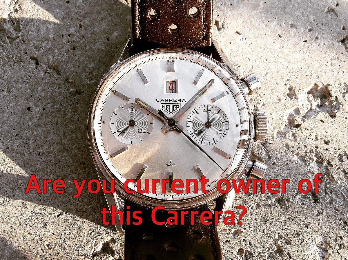 mikaruottinen's tweet photo. Help me to find this specific Carrera. Special characteristics are the center second hand and caseback engraving. π
.
.
.
.
#3147 #3147S
#dato #datowatch #datoday
#heuer #tagheuer #heuervintage #vintageheuer #heuercarrera #vintageheuercarrera #carrera
#vintagewatch #racingwatch https://t.co/Yur9aJENcP