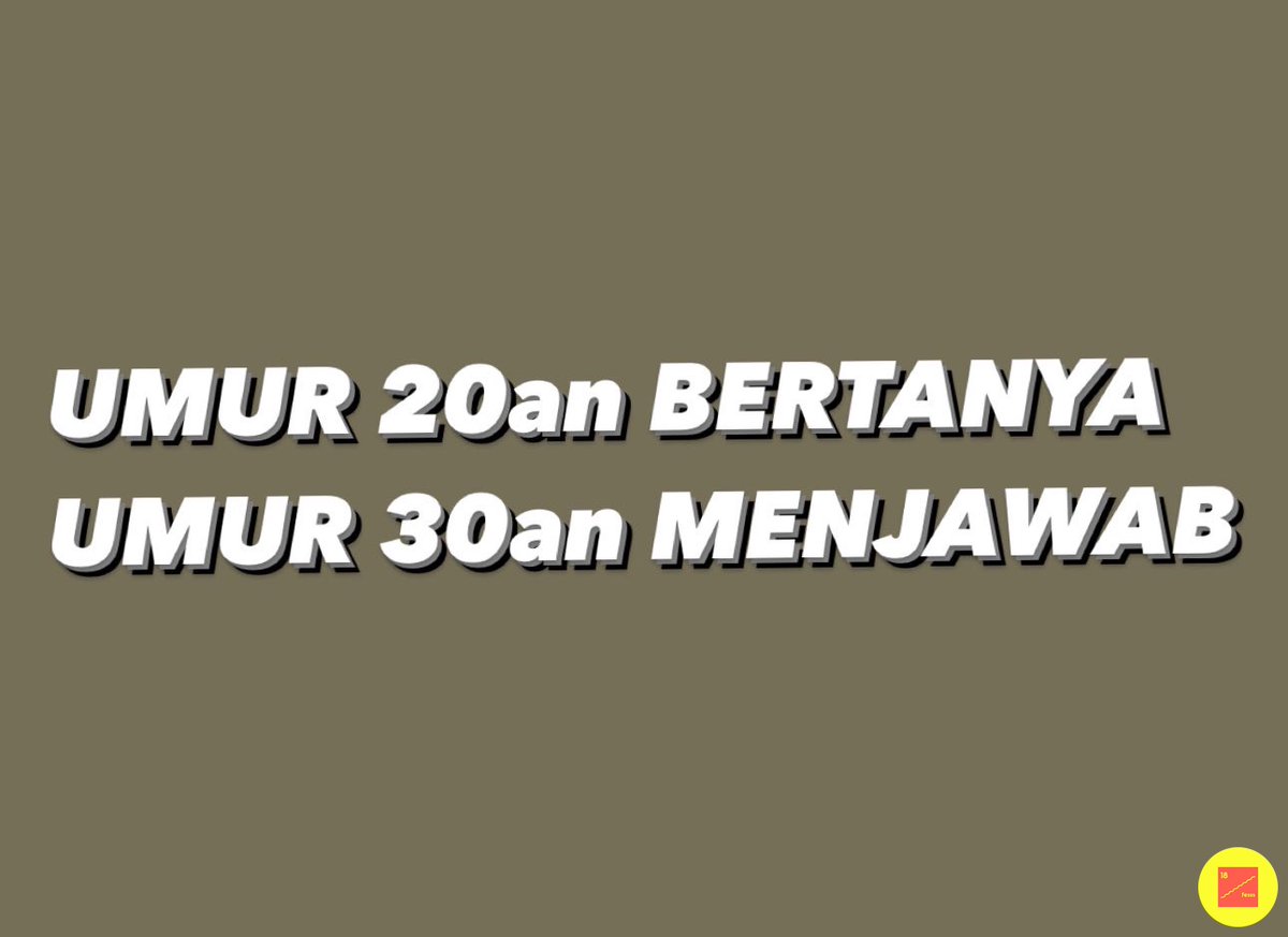 18fesss's tweet photo. 18! Ayo main ini, aku juga butuh pandangan dari kakak-kakak yg berumur 30an🥺 https://t.co/rVQiBfJxqJ