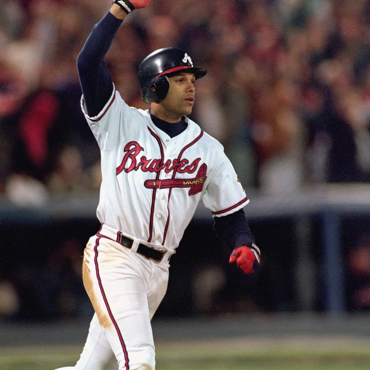 willyedwards11's tweet photo. @HOMAGE @Topps @23davidjustice  was an all-time favorite. Had a plaque with his baseball card on my wall growing up. https://t.co/NdQDJZXDIQ