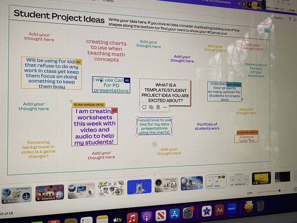 Blown away by all the resources @canva has to offer! 🤯 I use it all the time & realized I need to play around with all its other tools!! Can’t wait to try  them out!! @IrvingISD  @IISD_iLearn @PLdesignteam @ElisaBostwick 
#IISDDLDay23 #CanvaEdu
#CanvaLove #CanvaTips