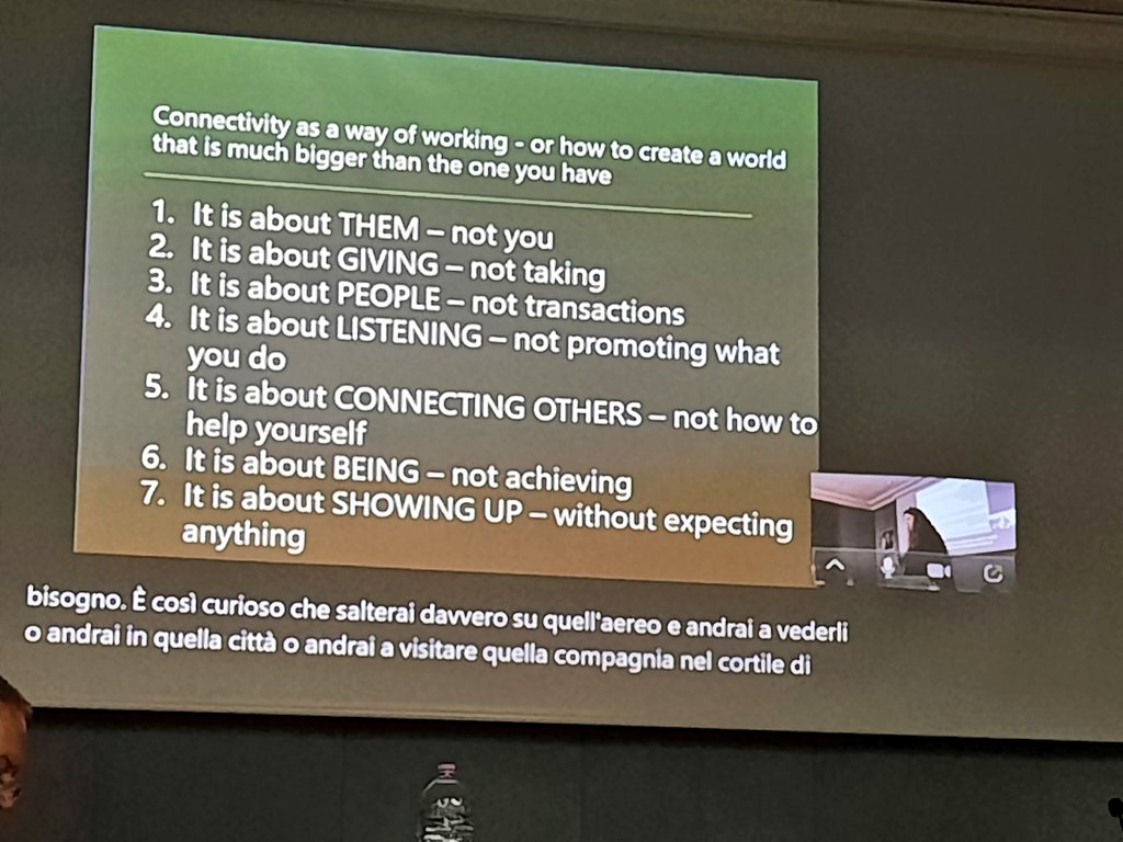 Marco Campaner (@markocampaner) on Twitter photo Lane J. Lange racconta di "Ecosistemi di apprendimento e connessioni virtuali" - Connectivity as a way of working
<a href="/ADiScuola/">ADi Scuola</a> Lane J. Lange racconta di "Ecosistemi di apprendimento e connessioni virtuali" - Connectivity as a way of working
<a href="/ADiScuola/">ADi Scuola</a>