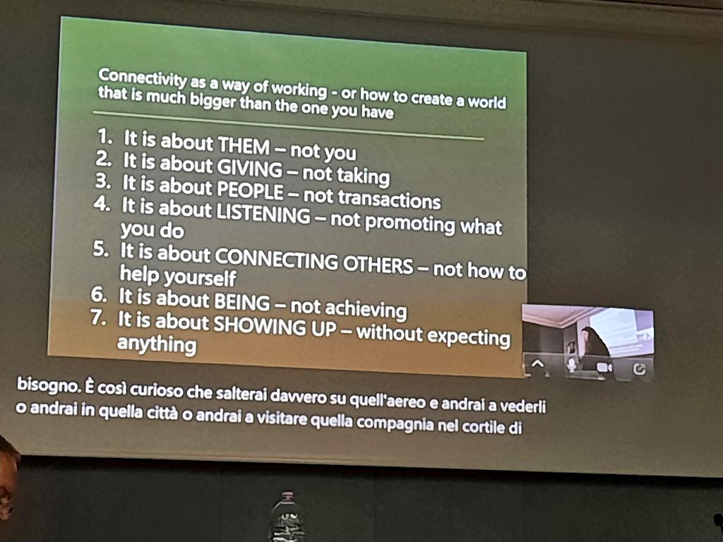 Lane J. Lange racconta di 'Ecosistemi di apprendimento e connessioni virtuali' - Connectivity as a way of working @ADiScuola