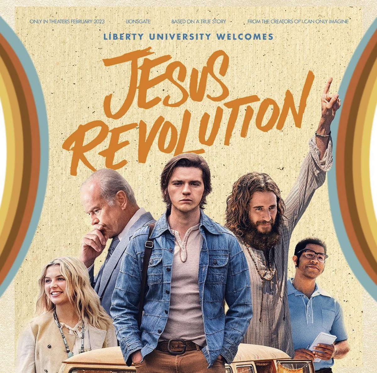 I remember when some Jesus freaks rented a house in my little Ohio town in the early 70s. Quite a phenomenon. That’s what made watching #JesusRevolution so much fun - I never really knew the backstory of how that whole thing started. It opened yesterday and it’s a lovely movie!