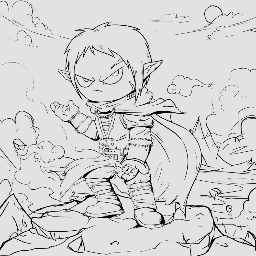 Kentasi2's tweet photo. Submission for fanart contest @MISTFITSPROJ 
Join the the fun while enjoying a beer ❤️

#MistfitsFanArt https://t.co/y6jbCQzBbG
