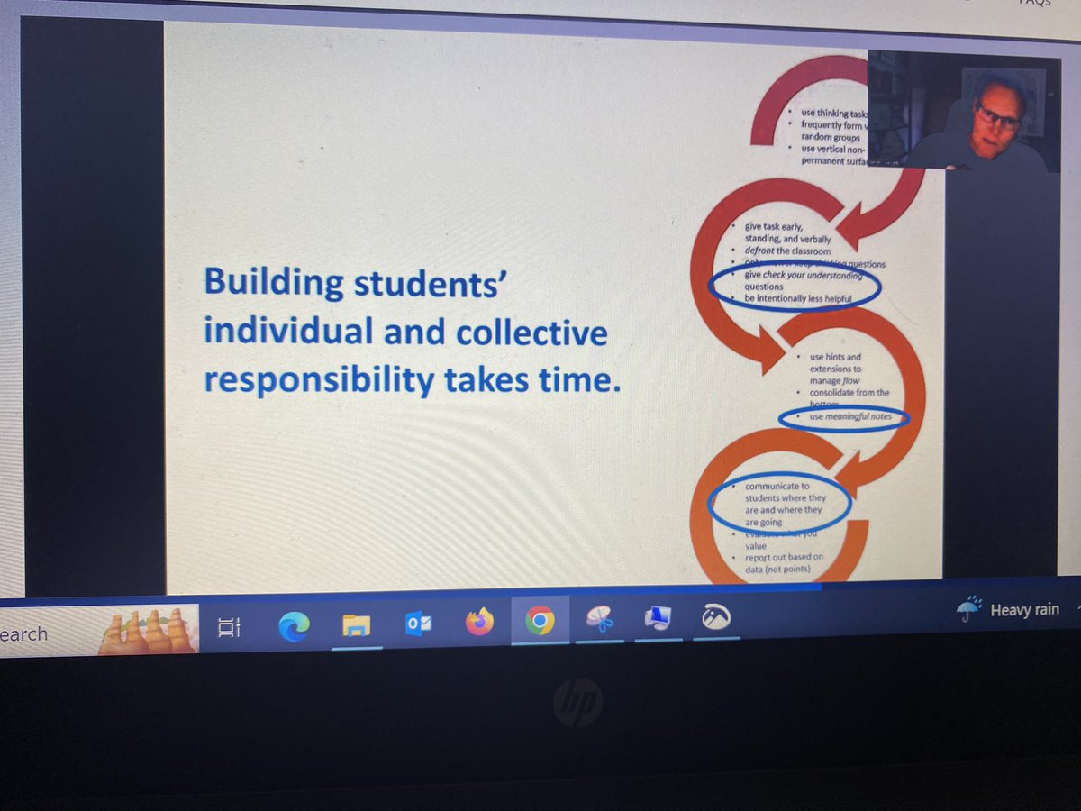 Dinhclass's tweet image. Homework is responsibility practice not accountability @pgliljedahl #BuildingThinkingClassrooms #buildmathminds @BuildMathMinds