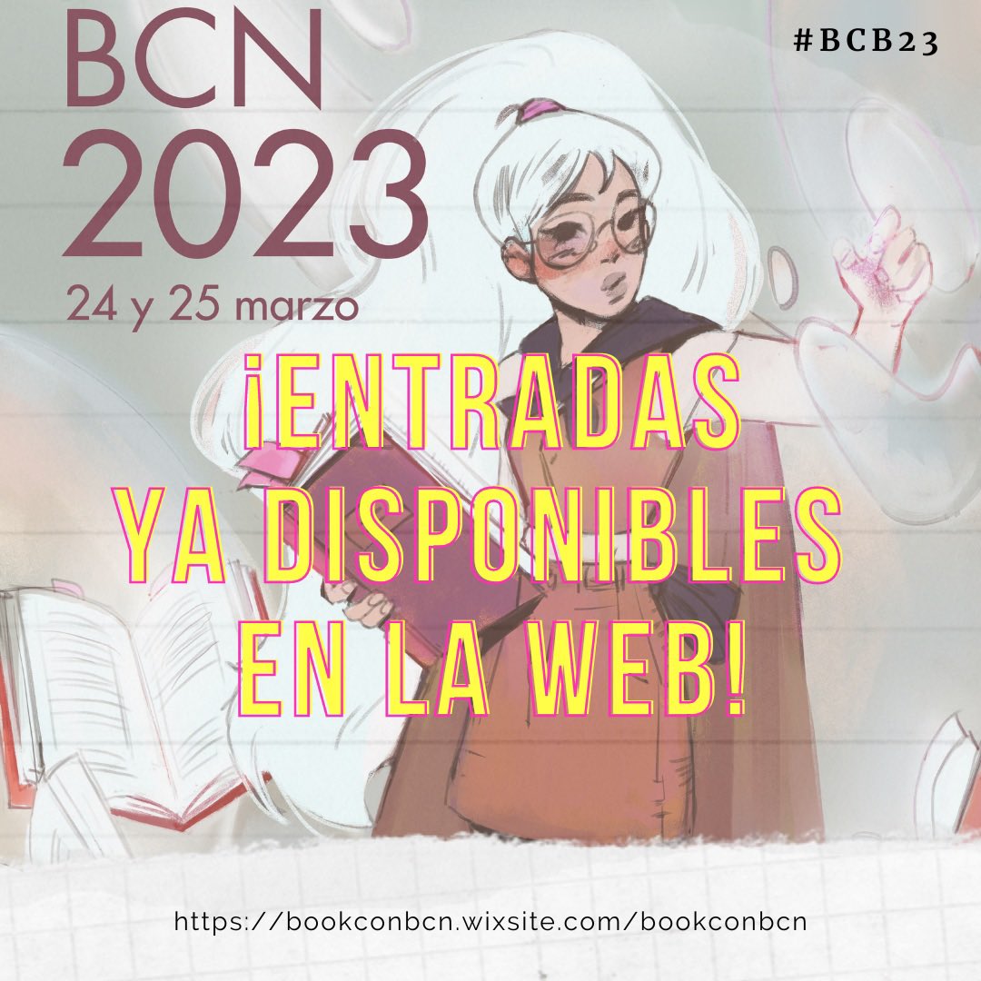 ¡LLEGÓ EL DÍA! Las entradas ya están en nuestra web. Si os quedáis sin entrada registraos en Eventbrite y activad la campanita por si alguien cancela la suya 🥰♥️