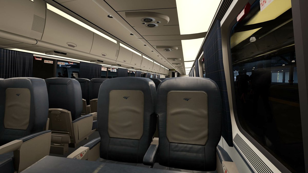 trainsimworld's tweet photo. 🇺🇸 Out Now! 🇺🇸

Take control of America's fastest train, Amtrak's Acela® in the brand-new route Northeast Corridor: New York – Trenton. 🚈

Get it now for Train Sim World 3! 🚈 🚄 🚂 

Learn more here: 
https://t.co/HUqyK7F3Y8

#TrainSimWorld https://t.co/WliFajWJja