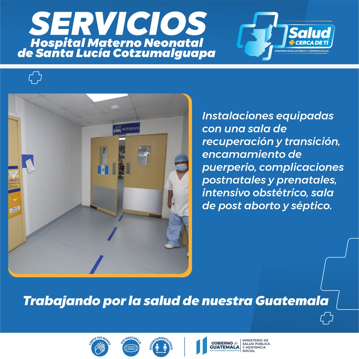 Ministerio de Salud Pública on Twitter "MSPAS Le brindamos detalles