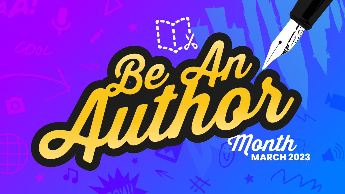 🖊  March is #BeAnAuthor month. What will your students be doing to celebrate?

📕  Let's encourage and celebrate student writing!

@BookCreatorApp #EdTech #EduTech #EduTwitter #ETCoaches #BlendedLearning #EduCoach #eLearning #21stCenturySkills