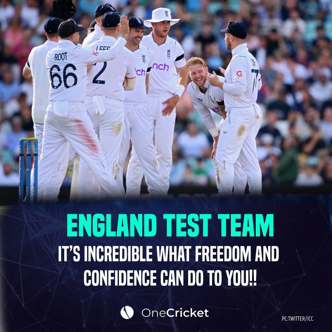 England cricket is a testament to what confidence does to a team! 

#englandcricketteam #englandcricket #cricket #joeroot #jonnybairstow