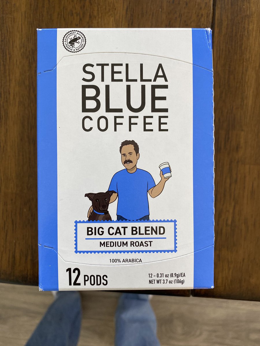 Let’s go! Just came in the mail today! #ThankYouBigCat #ThanksBigCat @BarstoolBigCat @StellaBlueCoff