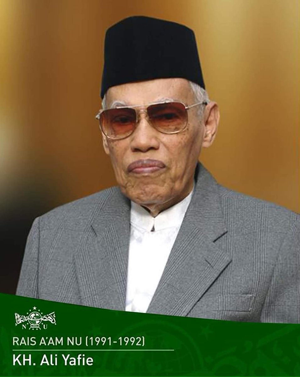 Inna lillahi wa inna ilaihi rooj'iun

Telah berpulang ke Rahmatullah *Prof. K.H Ali Yafie* (Rais Aam PB NU 1991-1992⁩) pada Hari Sabtu malam, 25 Februari 2023 pukul 22:13 WIB. 😭

semoga keluarga yg ditinggalkan diberikan ketabahan dan kesabaran. Aamiin Ya Allah🤲

Alfatihah