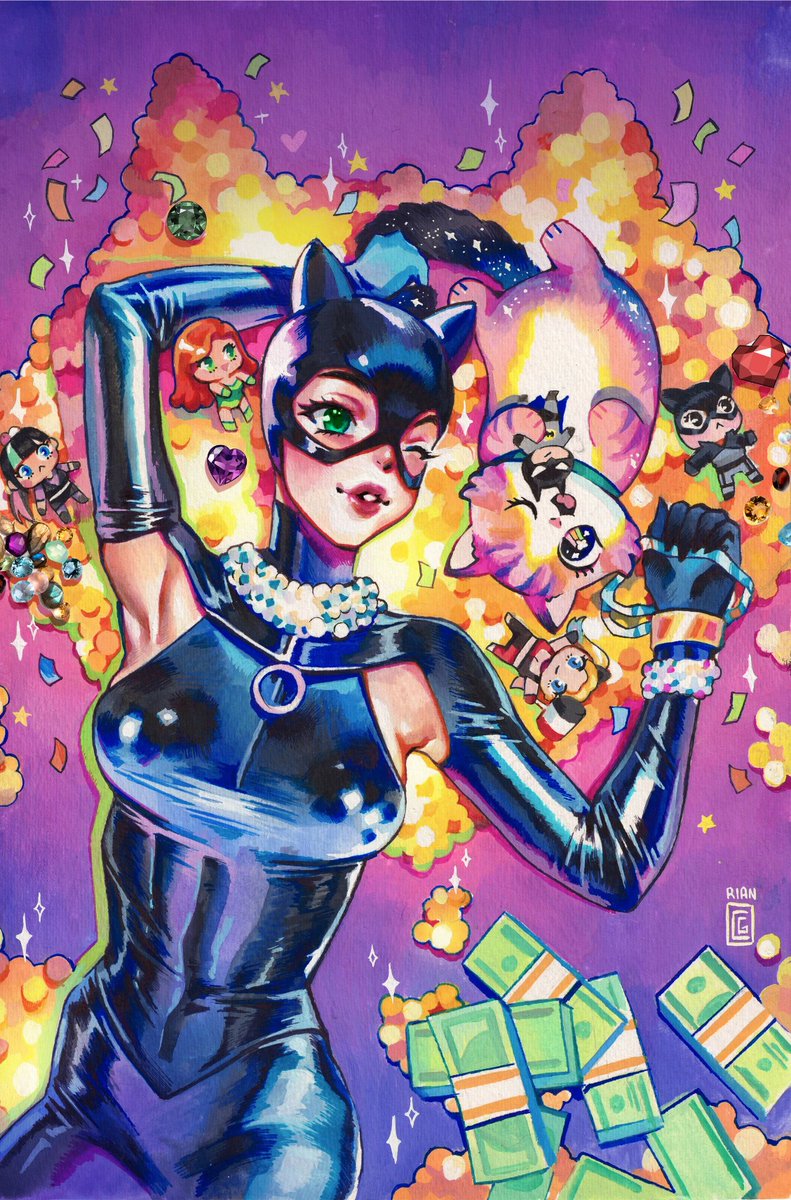 comfortGCS's tweet photo. — 'Catwoman #53' variant by Rian Gonzales https://t.co/yBJeBmidlz