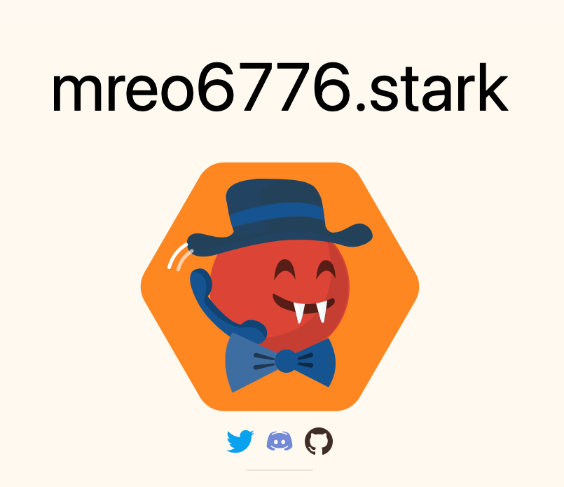 DimaPeleh's tweet photo. I claimed my "mreo6776.stark" domain name on @Starknet_id

Claim yours before it's too late for a big surprise 👀 ... 

#StarkNet #StarknetIdOdyssey https://t.co/zXA5G1gzJe