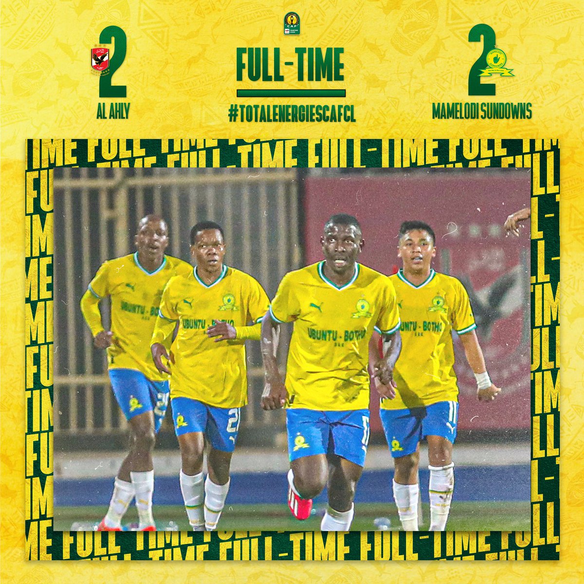 The are spoils are shared at - Mamelodi Sundowns FC