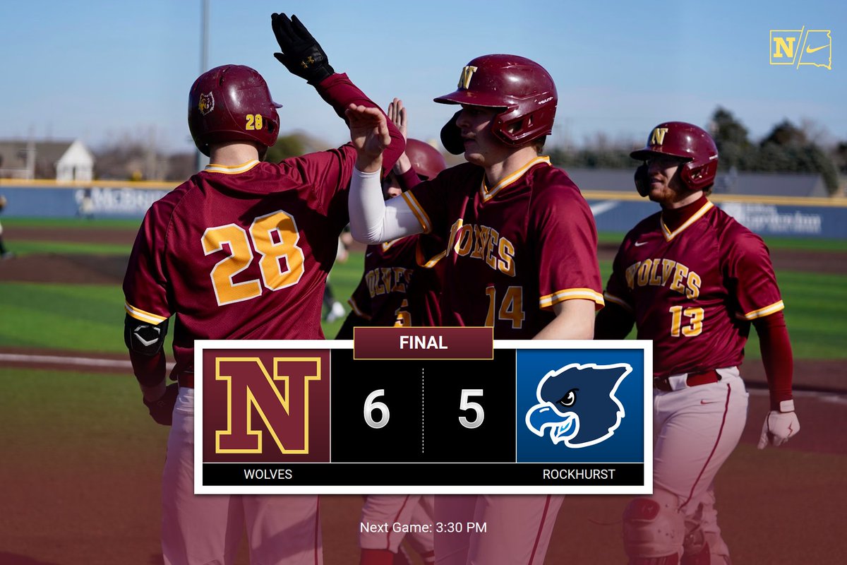 NSUWOLVES_BS's tweet photo. WOLVES WIN!!!

Brian Baker pitches a complete game along with a HR and 2B from Easton Rerick. Gus Radel adds 2 2B’s. Game ✌🏻 coming up next. https://t.co/2wAgT5HvI8